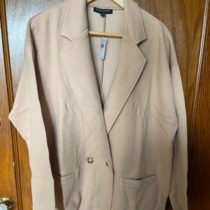 NWT Banana Republic Relaxed Fit Knit Blazer XL